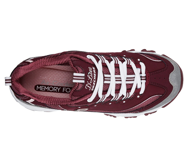 Skechers Women D'Lites - New Journey Burgundy