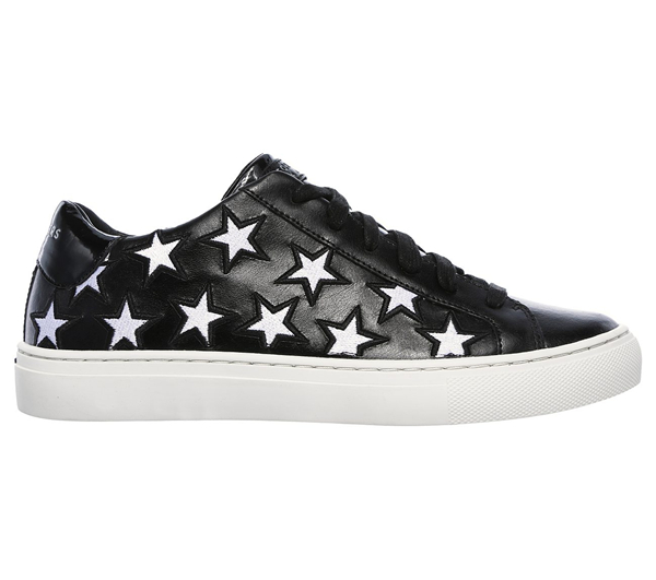 Skechers Women Side Street - Star Side Black/White