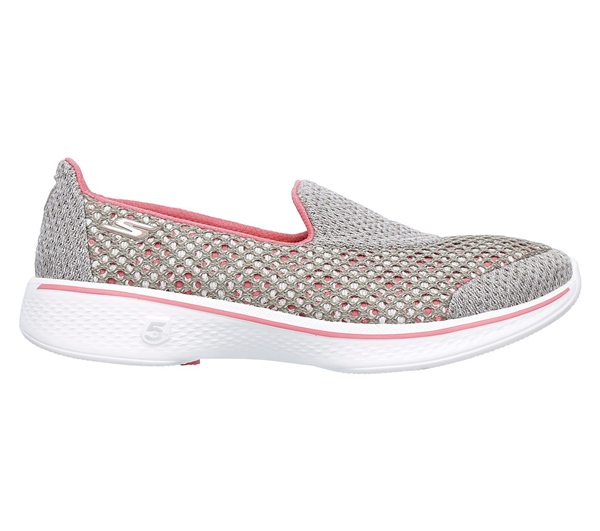 Skechers Women GOwalk 4 - Kindle Taupe/Silver