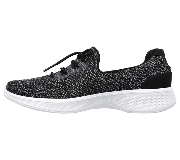Skechers Women GOwalk 4 - Euphoric Black/White