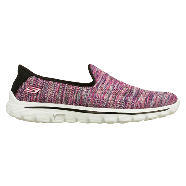 Skechers Women GOwalk 2 - Hypo Black/Multi