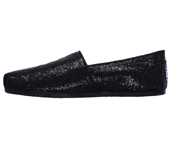 Skechers Women Bobs Plush - Friday Night Black