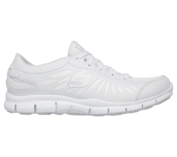 Skechers Women Work: Relaxed Fit Eldred - Dewey White