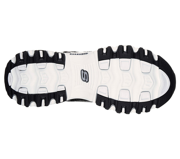 Skechers Women D'Lites - Style Revamp Black/White