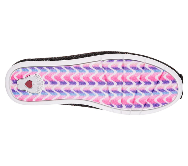 Skechers Women Bobs Plush Lite - Bobbles Bits Black/Multi