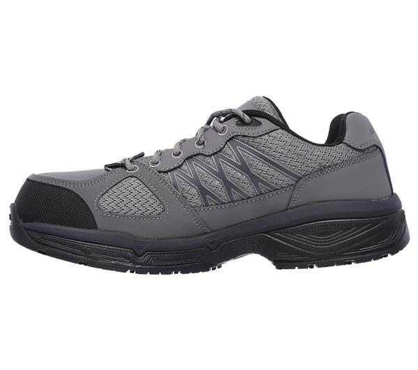 Skechers Men Work: Relaxed Fit Conroe - Searcy ESD Gray/Black