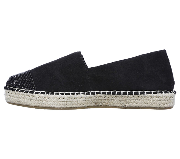 Skechers Women Bobs Lowlights - Razzy Dazzy Black