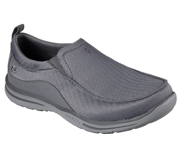 Skechers Men Relaxed Fit: Elected - Viking Gray