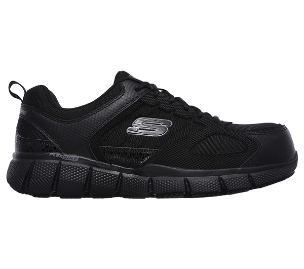 Skechers Men Work: Telfin Comp Toe Black