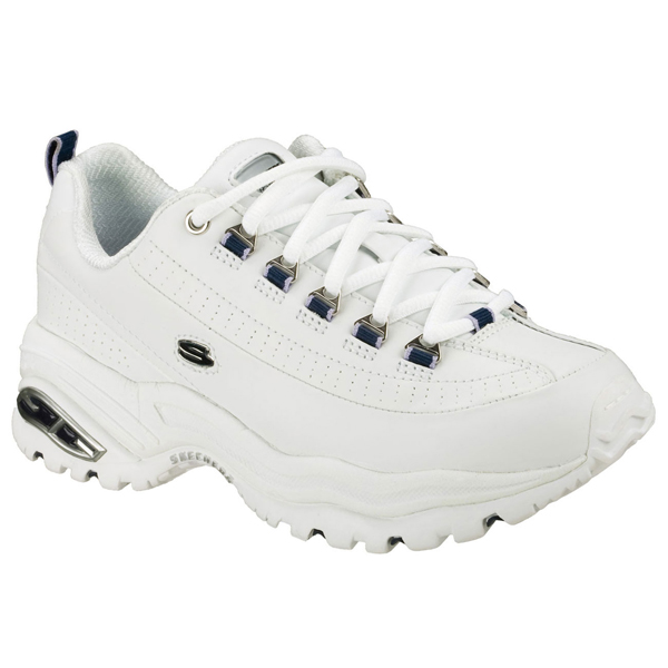 Skechers Women Premium White/Navy