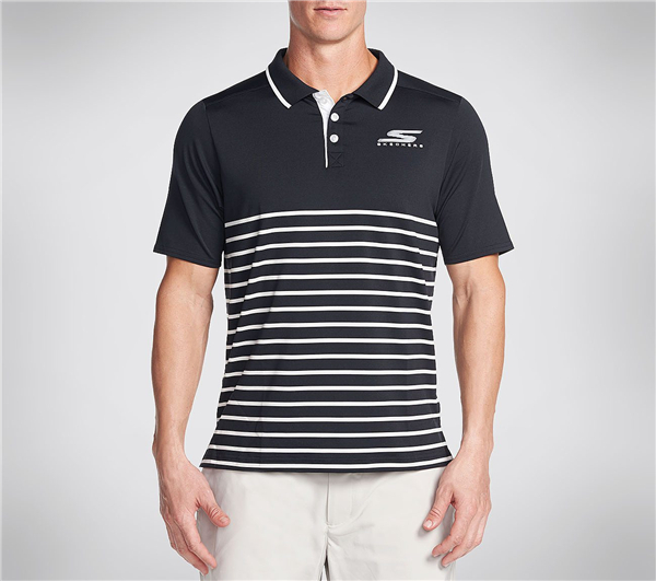 Skechers Men GO Golf Eagle Polo Shirt Black