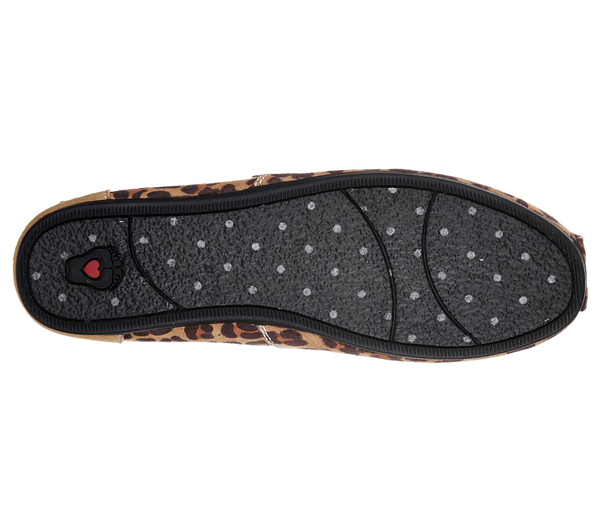 Skechers Women Bobs Plush - Catnip Cuddle Leopard