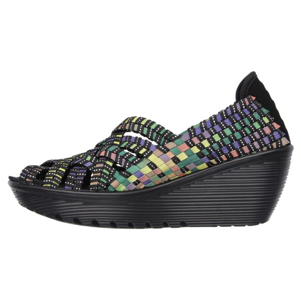 Skechers Women Parallel - Unbeweaveable Black/Multi