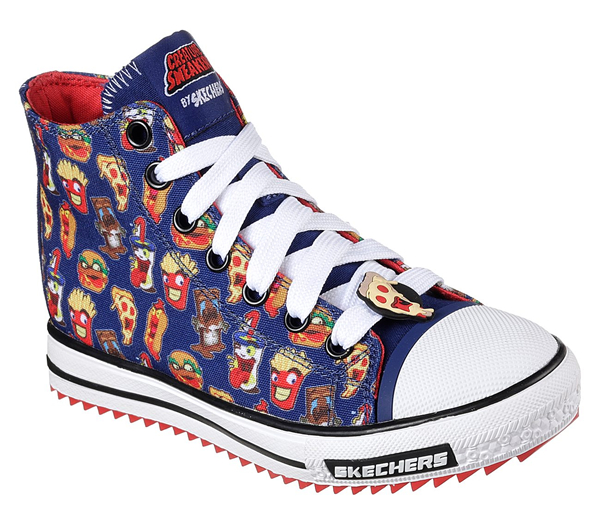 Skechers Boys Jagged - Food Brawl Navy/Red