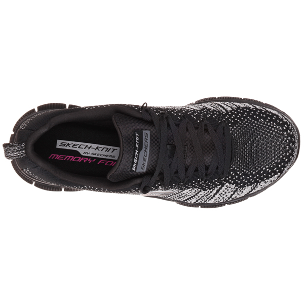Skechers Women Flex Appeal - Instant Hit Black/Silver
