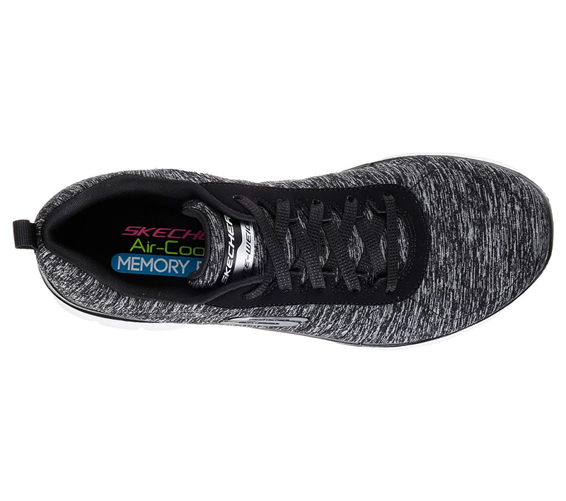 Skechers Women Flex Appeal 2.0 Black/White
