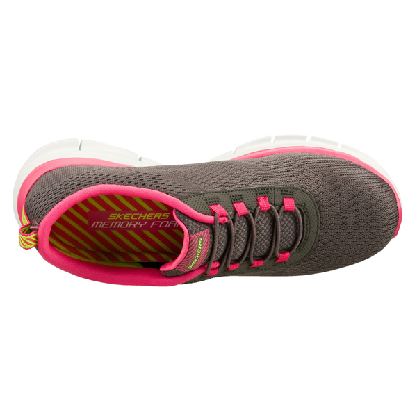 Skechers Women Glider - Game Maker Gray/Hot Pink