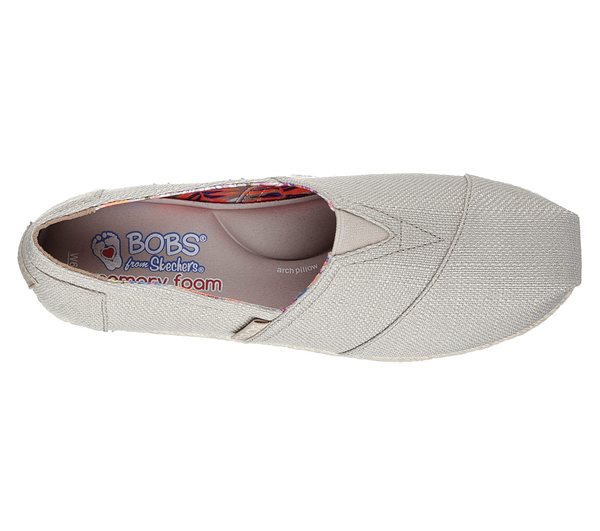 Skechers Women Bobs Highlights - High Jinx Taupe