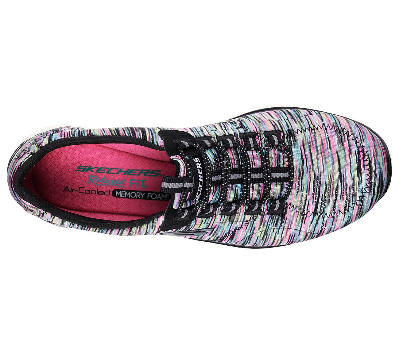 Skechers Women Relaxed Fit: Empire - Game On Black/Multi