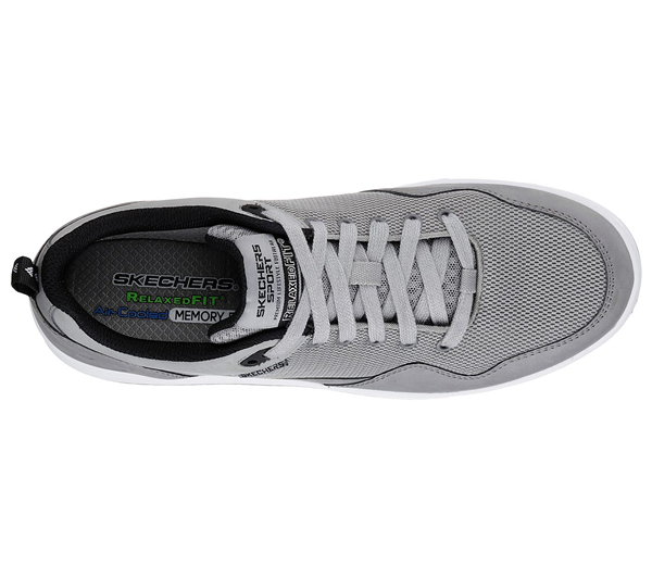 Skechers Men Relaxed Fit: Tedder Gray