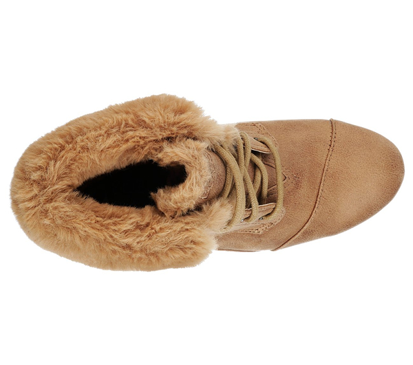 Skechers Women Bobs High Peaks - Flurry Dust Chestnut