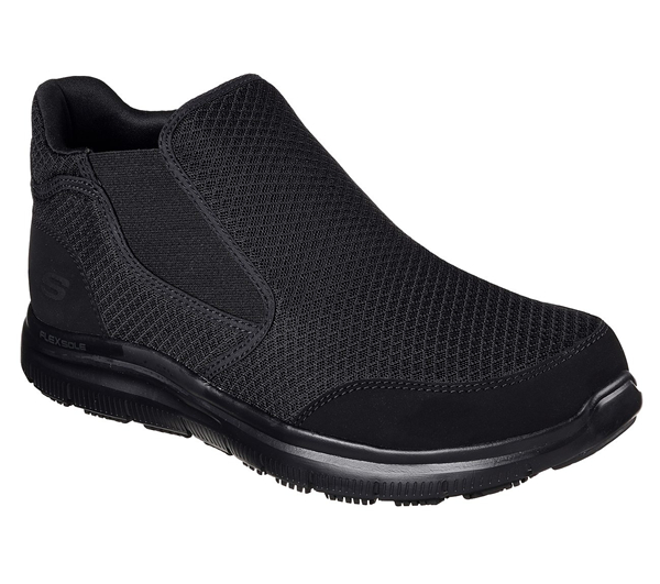 Skechers Men Work: Relaxed Fit Flex Advantage - Lilburne Black