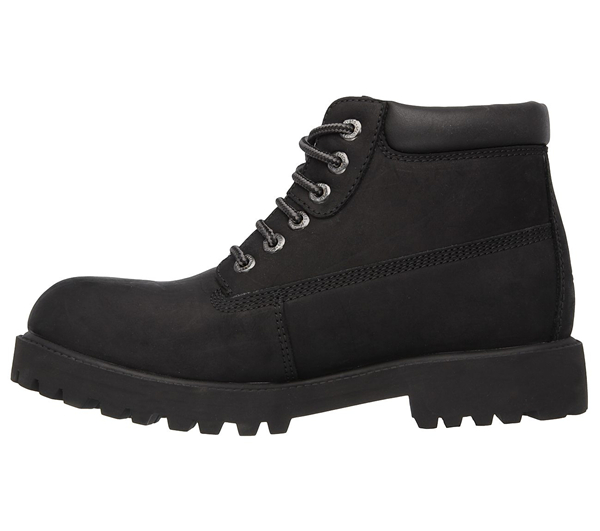 Skechers Men Boots: Verdict Black