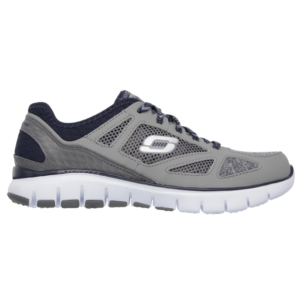 Skechers Women Relaxed Fit: Skech-Flex - Style Source Gray/Navy
