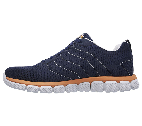 Skechers Men Skech-Flex 2.0 - Milwee Navy/Orange