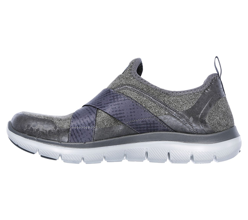 Skechers Women Flex Appeal 2.0 - Bright Eyed Charcoal