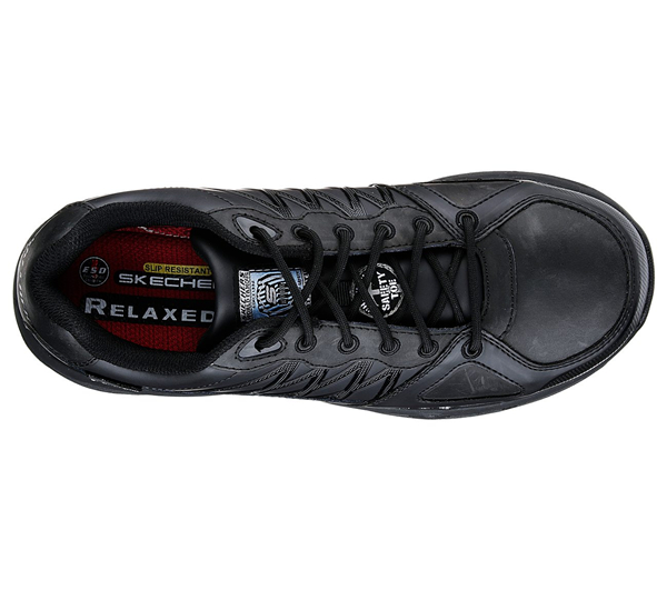 Skechers Men Work: Relaxed Fit Conroe - Broeck ESD Black