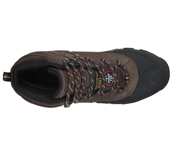 Skechers Men Work: Radford WP Comp Toe Black/Brown