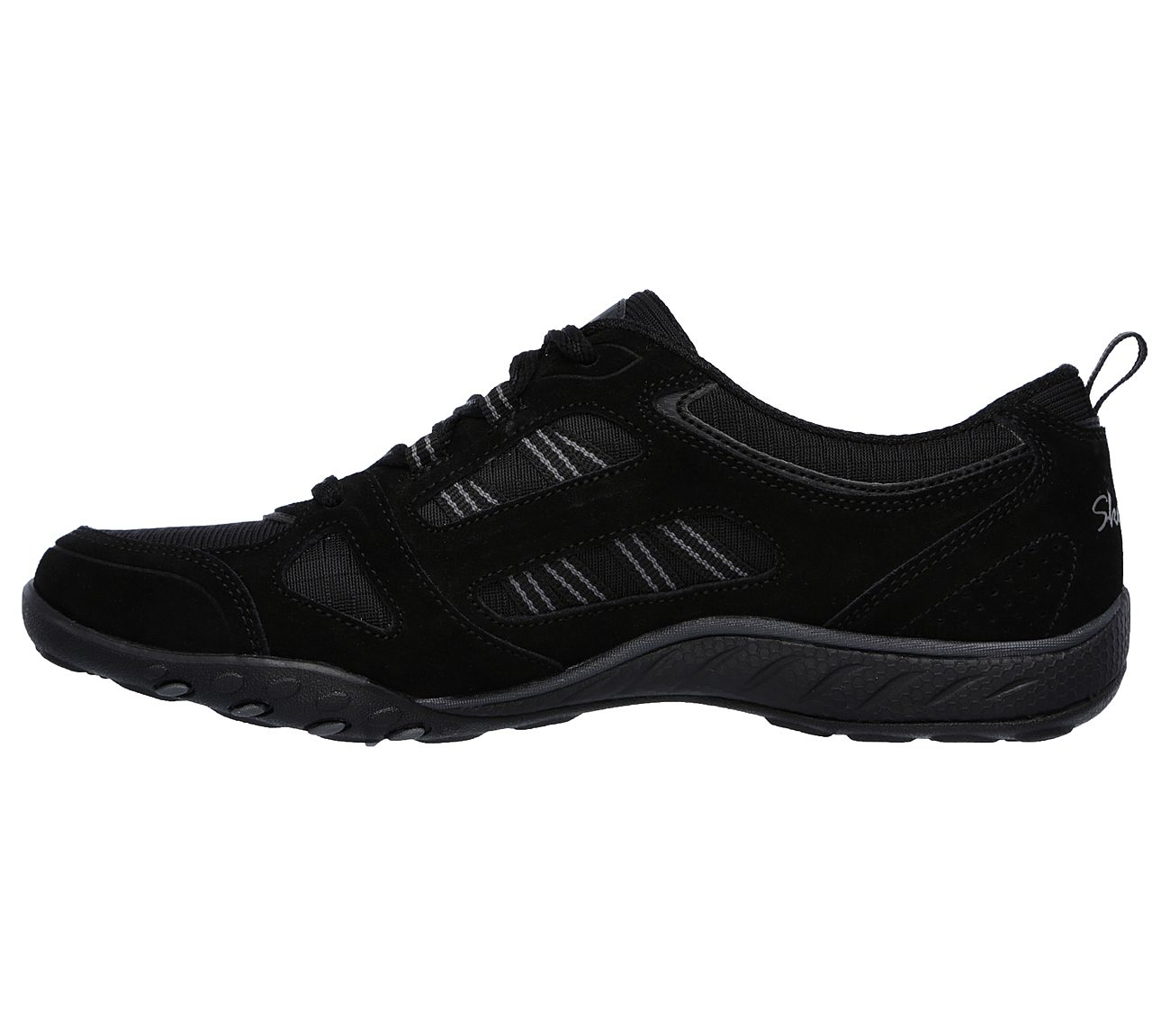 Skechers Women Relaxed Fit: Breathe Easy - Good Luck Black