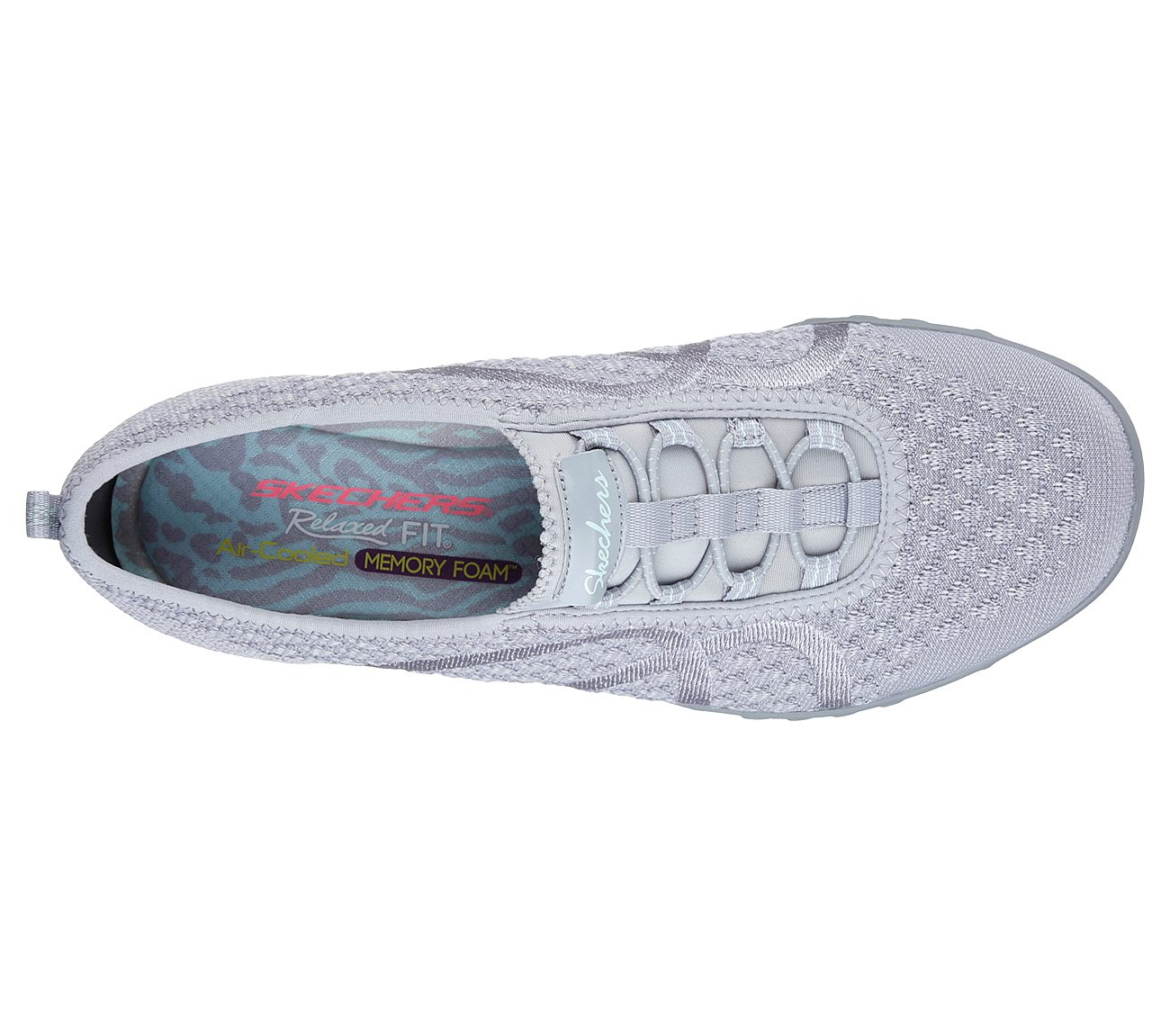 Skechers Women Relaxed Fit: Breathe Easy - Fortune-Knit Gray