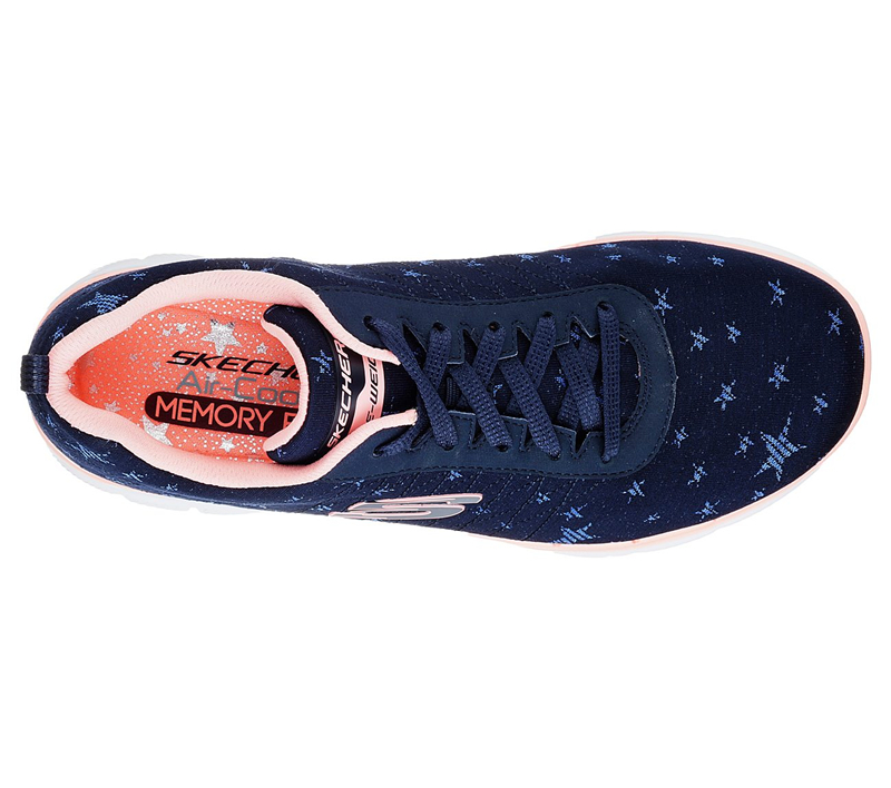 Skechers Women Flex Appeal 2.0 - Starry Night Navy/Pink