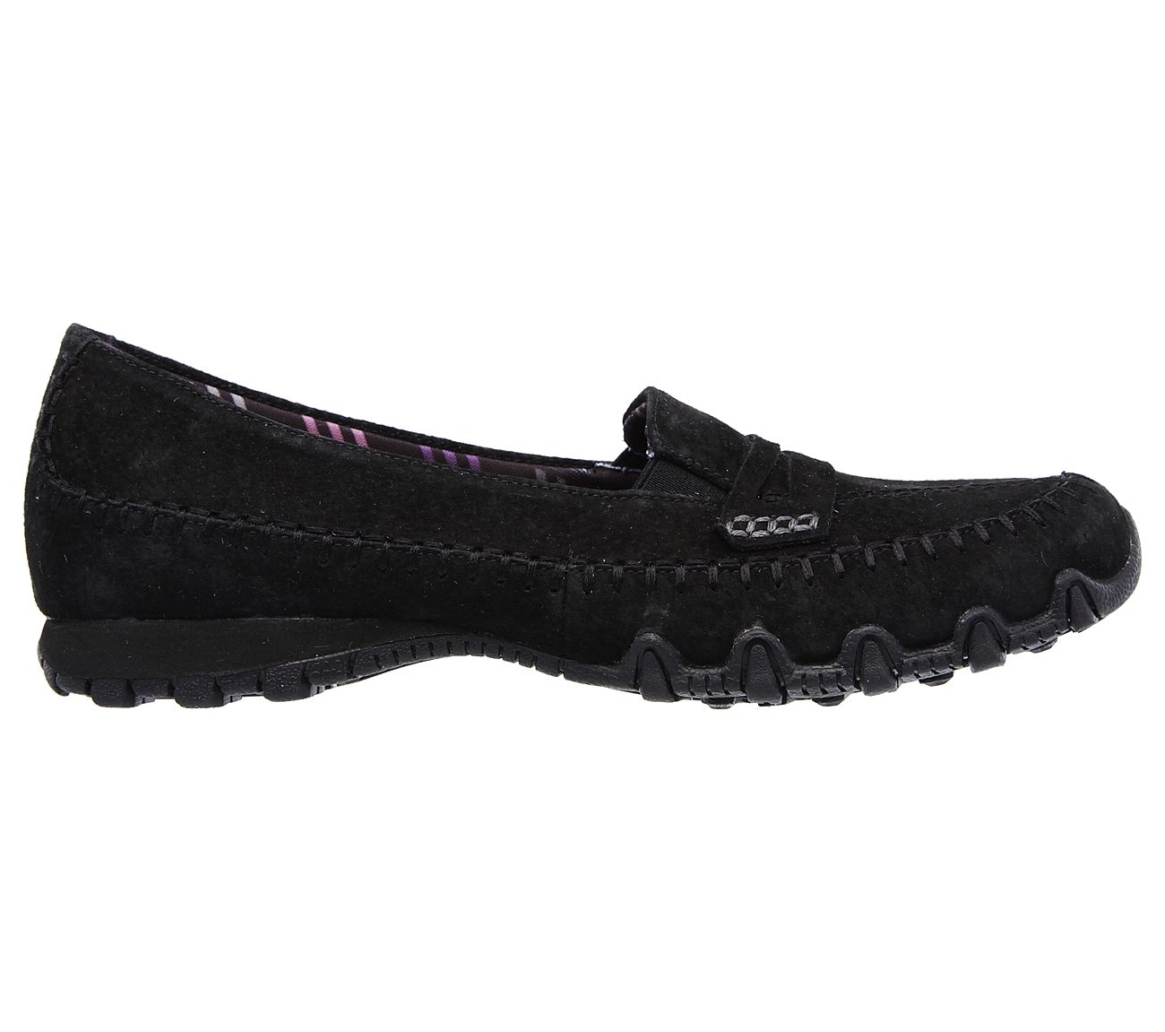 Skechers Women Relaxed Fit: Bikers - Penny Lane Black
