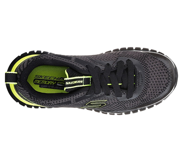 Skechers Boys Spektrix - Down Stride Black/Lime