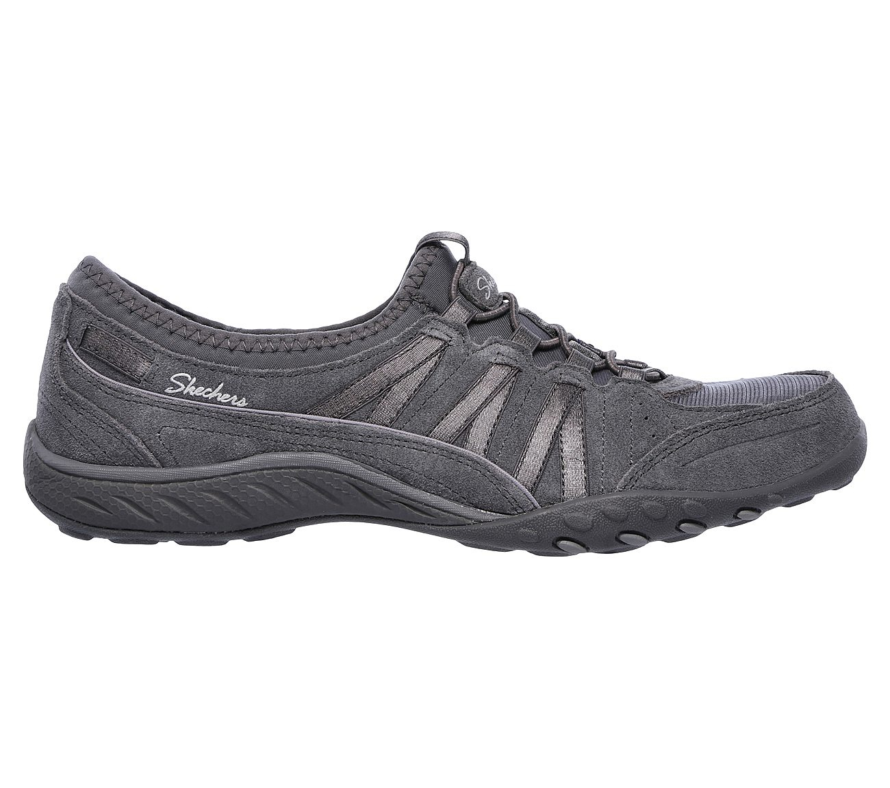 Skechers Women Relaxed Fit: Breathe Easy - Moneybags Charcoal