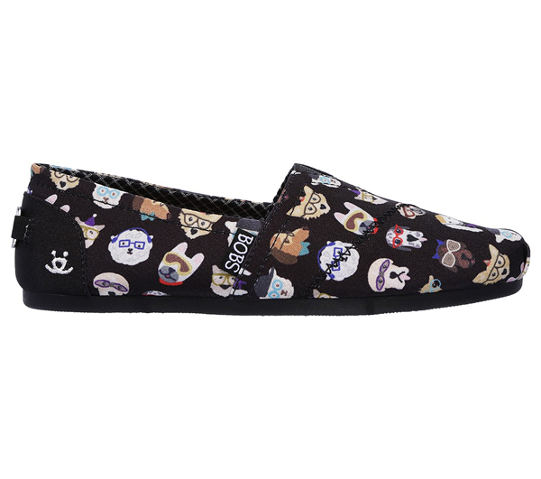 Skechers Women Bobs Plush - Pup Smarts Black