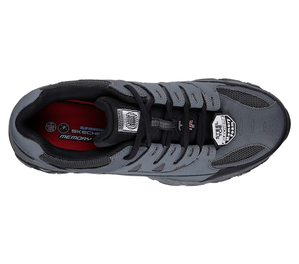 Skechers Men Work: Holdredge Gray/Black