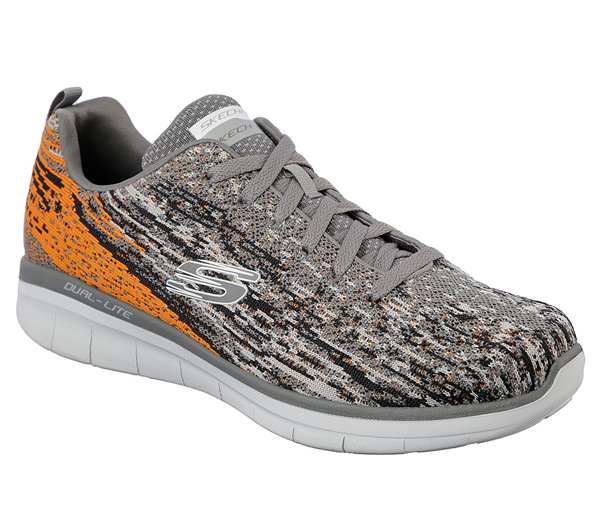 Skechers Men Synergy 2.0 Gray/Orange