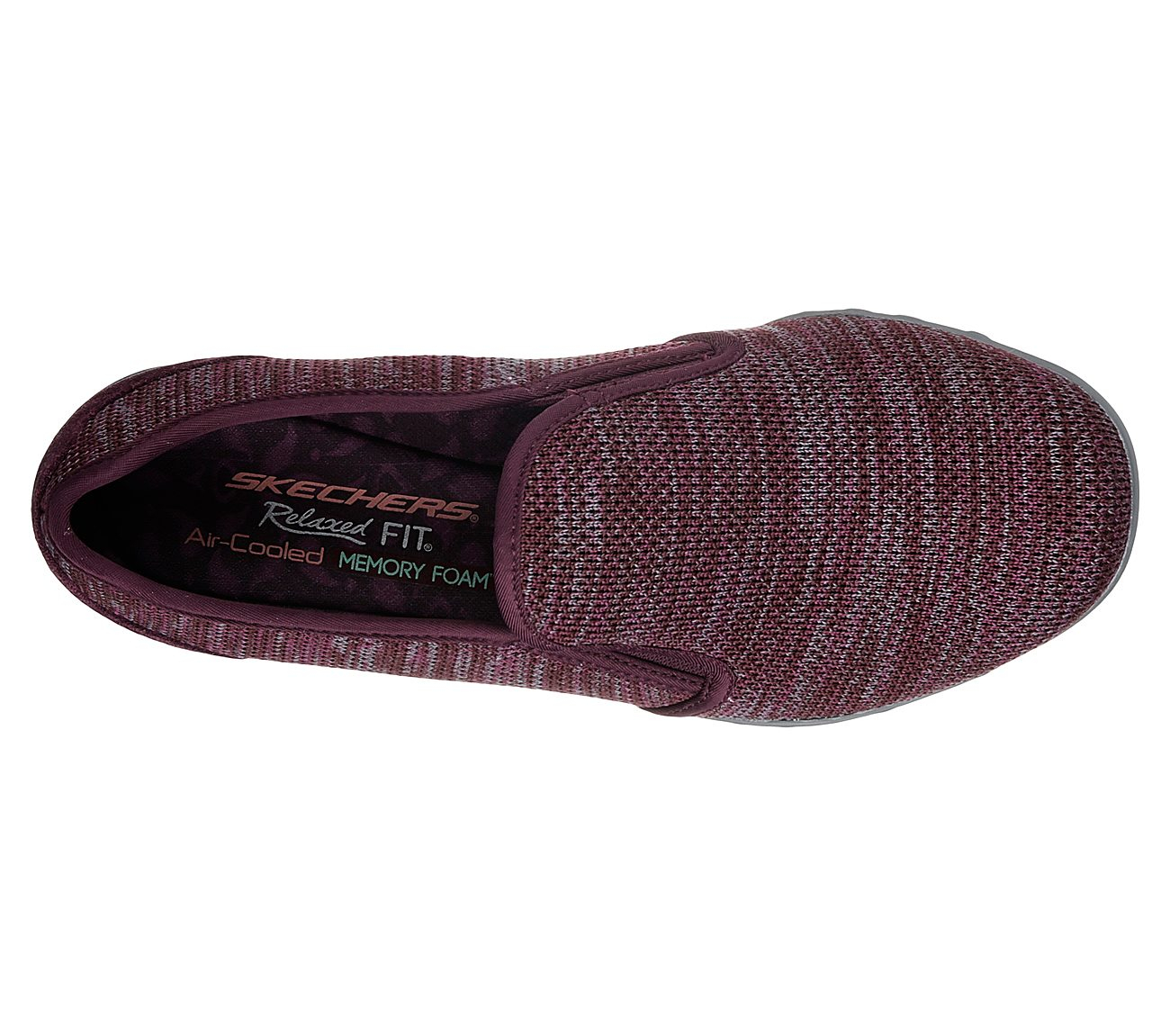 Skechers Women Relaxed Fit: Breathe Easy - Like Crazy Burgundy
