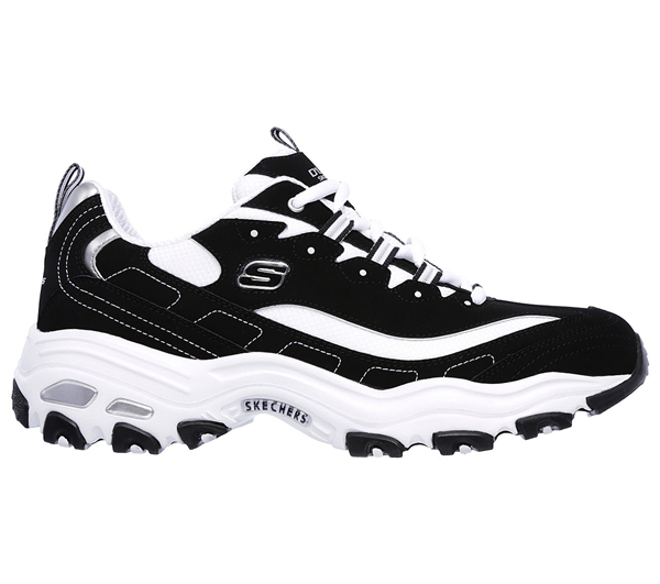 Skechers Men D'Lites Black/White