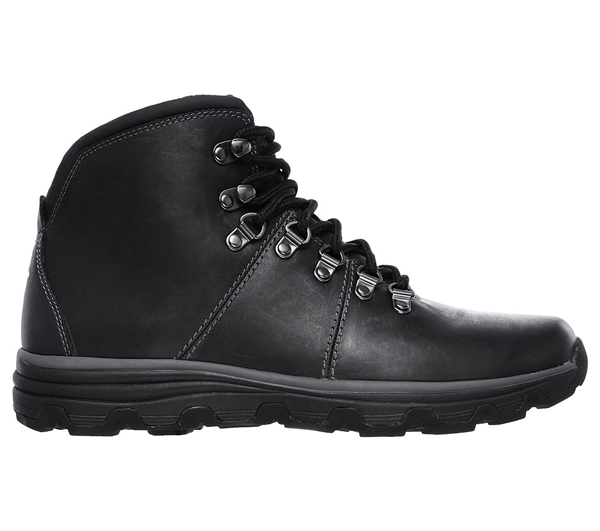 Skechers Men Boots: Format - Edgin Black