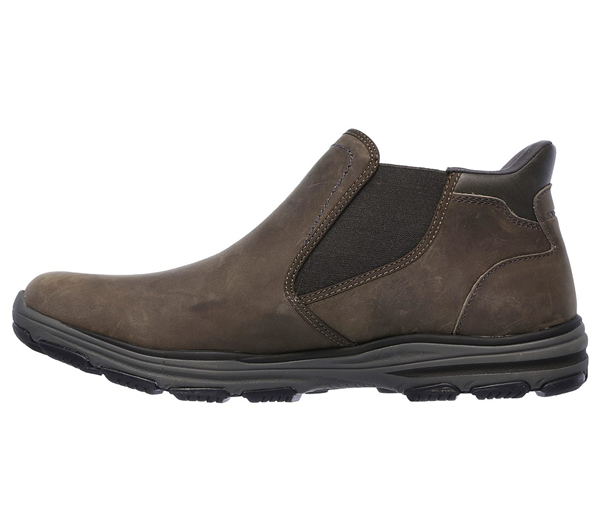 Skechers Men Boots: Garton - Keven Charcoal