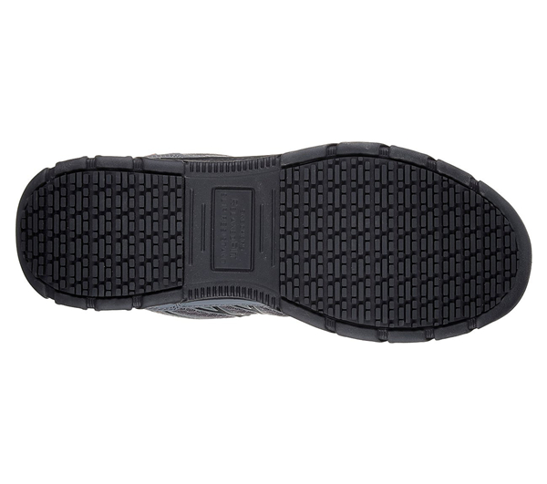 Skechers Men Work: Relaxed Fit Conroe - Dierks ESD Gray/Black