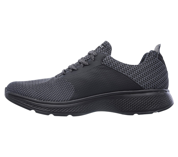 Skechers Men GOwalk 4 - Instinct Black/Gray