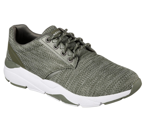 Skechers Men Relaxed Fit: Recent - Merven Olive