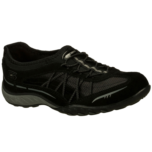 Skechers Women Relaxed Fit: Breathe Easy - Weekender Black