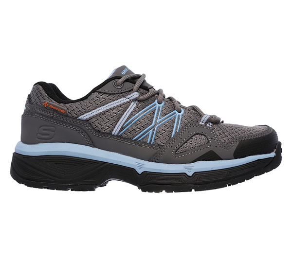 Skechers Women Work: Relaxed Fit Conroe - Abbenes ESD Gray/Blue